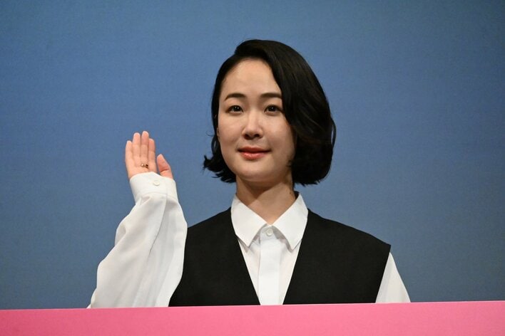 黒木華＆松下洸平 野呂佳代を都知事に推薦！「未来が明るそう」の評価に野呂「心からうれしい」『銀河の一票』制作発表