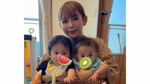 中川翔子 生後7ヵ月双子が“初納豆を味わう姿”を公開！パクッと食べた後の愛嬌満点なリアクションに思わずほっこり「大好きみたい」