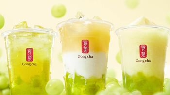 ゴンチャ「プレシャス シャインマスカット」のデザートティーを発売  完売続出の限定メニューがパワーアップ！