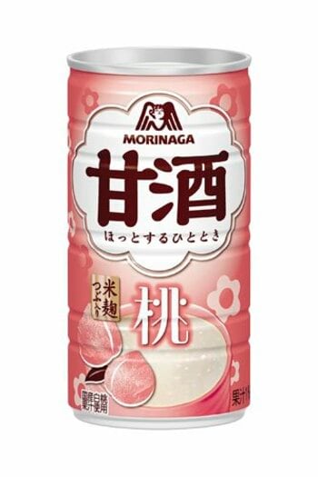 ひなまつりやお花見にぴったり。国産白桃果汁使用 「甘酒＜桃＞」2月24日（火）新発売