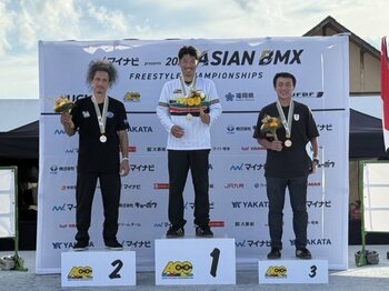 【アジア選手権3連覇】佐々木元選手が『アジアBMXフリースタイル選手権』フラットランドにて優勝