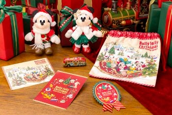 ディズニー・クリスマスの新作グッズの詳細発表！新パレードモチーフのぬいぐるみバッジや“リルリンリン”も登場 さらにスペシャルなメニューも大公開