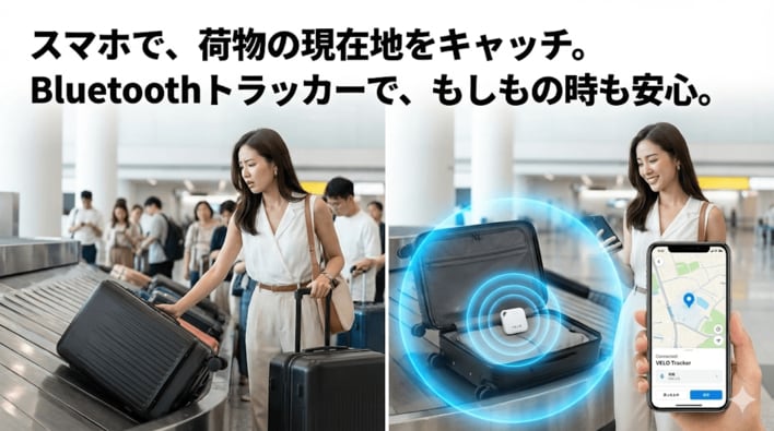【新製品】旅の荷物が“自動”で小さくなる。北島国際貿易、MOOBOTブランドより「スマート真空圧縮バッグ」と「紛失防止トラッカー」を同時リリース