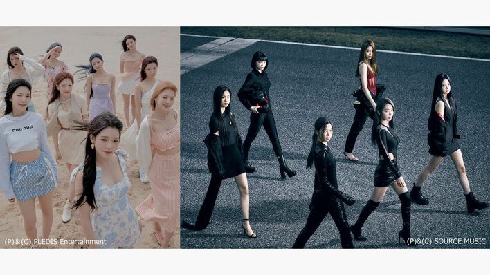 『HYBE JAPAN TV』第2回はfromis_9、LE SSERAFIMが出演！