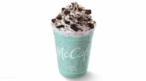 【マクドナルド】人気商品がリニューアルして登場！爽やかミント＆ザクザク食感が楽しめる「クッキー&チョコミントフラッペ」は夏にピッタリ