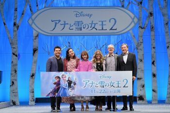『アナと雪の女王2』スペシャルイベントで神田沙也加が監督の言葉に感涙！
