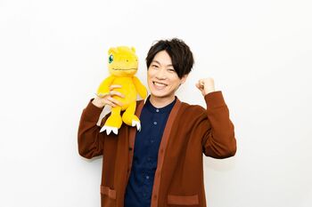 横山だいすけが思わず「えーっ！？」新しいデジモンのキャラクターの声に大抜擢！