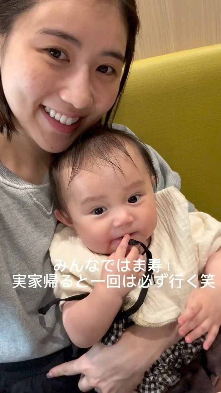 【写真16枚】西野未姫が生後9ヵ月の娘と静岡帰省！“笑顔・泣き顔・変顔”3点セットを見る