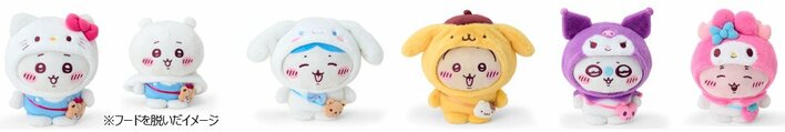 夢のコラボ】ちいかわ×サンリオでお互いになりきった新商品登場