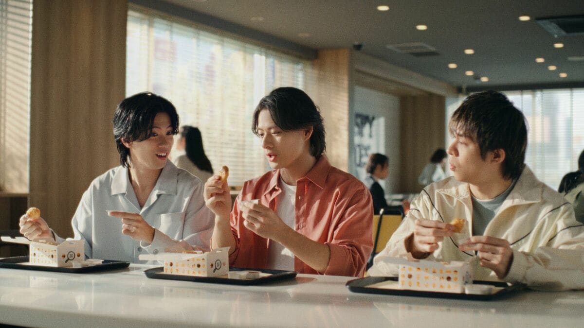 Number_i 3人そろって初テレビCM！平野紫耀＆岸優太は笑いが止まらず