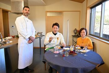 松岡修造が素直に「ありがとう」高知愛溢れる出張シェフのフレンチを堪能