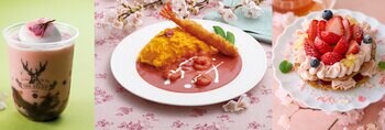 「東京ソラマチ さくらメニュー＆スイーツ」桜満開！春にぴったりな華やかな商品が勢ぞろい！