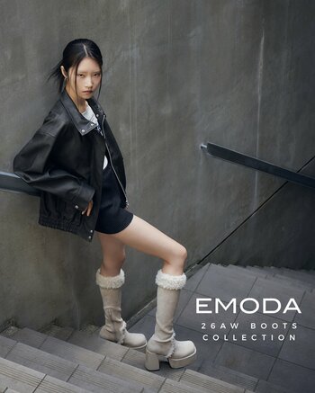 「EMODA（エモダ）」アイコニックな“美脚ブーツ”をアップデート。秋の新作「BOOTS COLLECTION」を8月26日(水)公開
