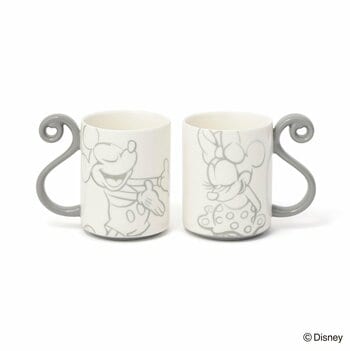 Francfrancから大人かわいいディズニー新作登場！アイボリー×ブルーが上品な24アイテム　立体的な耳としっぽが可愛い！お揃いで並べたくなるツイードマグなど