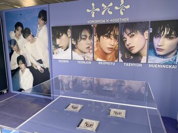 TOMORROW X TOGETHERのブースが登場！「お台場冒険王2023」に行ってみた！