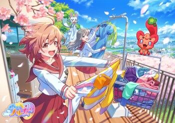 プレイするほど洗濯に詳しくなれる「洗濯ゲーム」！？AQUAの洗濯機が『雨のちハレ女』とタイアップ