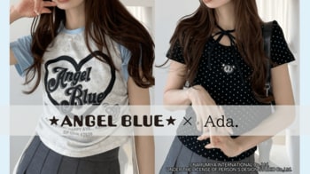 アパレルセレクトショップ「Ada.（エイダ）」にて、人気ブランド「ANGEL BLUE（エンジェルブルー）」の限定コラボアイテムを販売開始