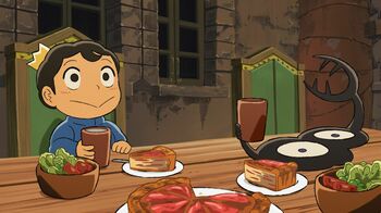 ボッジ（cv.日向未南）とカゲ（cv.村瀬歩）がお金を稼ぐために奮闘『王様ランキング 勇気の宝箱』第1話