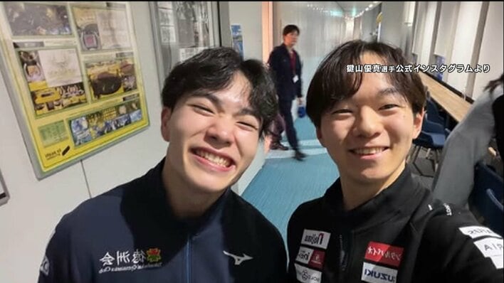 【悲願】鍵山優真選手 “同級生”体操・岡慎之助選手の「金」を糧にミラノ・コルティナ五輪フィギュアスケート頂へ  岡「競技が違ってもライバル」