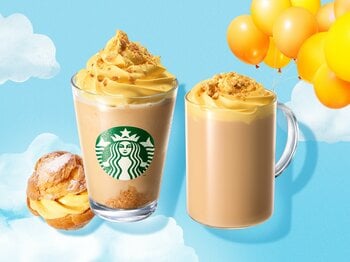 スタバ春の新作は日本初上陸！まるでシュークリームなフラペチーノが新登場