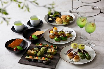 中村園とのコラボレーションによるアフタヌーンティー＆オーダービュッフェを期間限定で提供