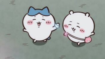 アニメ『ちいかわ』　第188話「光る輪／虫の夢」