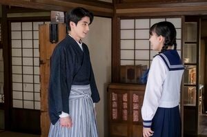 「コスプレデートかよ♡」「メガネ似合う」なつ美（芳根京子）＆瀧昌（本田響矢）の“制服デート”に大興奮！『波うららかに、めおと日和』