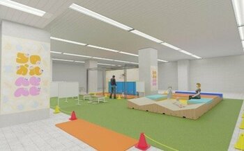 新山口駅に新たな遊び場が登場します！～コロガルべびべび　in　新山口駅～