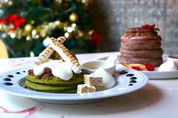 【MICASADECO】冬の始まりを彩るパンケーキ！濃厚マスカルチョコムース×ベリーと高級抹茶×ゆずジャムの贅沢なハーモニー