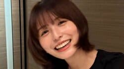 長濱ねる 幼少期から愛する“推し”との2ショット披露！28歳誕生日を“えぼし”つけた遊び心ある姿でお祝い「健やかに笑顔で」