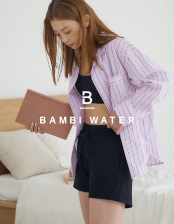 【BAMBI WATER】履くだけで理想のボディライン“ガードル付きリラックスパンツ”に新作登場！