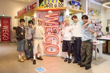 「NCT WISH」がWEGO 原宿店でショッピング！スペシャルインタビューも実施