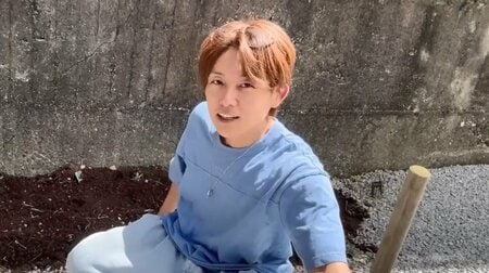 5児の父・杉浦太陽 自宅庭の家庭菜園で土を耕す姿公開！“プチハプニング”を子供のおもちゃで乗り切り夏野菜を植え付け「飾らない姿でとても好感」「憧れ」