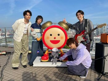 DISH// めざましテレビ新テーマソング『朝、月面も笑っている』初生披露を記念してメンバーサイン入りチェキをプレゼント【受付終了】
