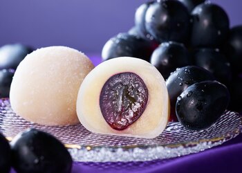 14日間限定！長野県産ナガノパープルのおいしさが贅沢な味わい『特選ぶどう大福』限定販売