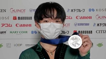 『世界フィギュアスケート選手権2021』羽生結弦選手、宇野昌磨選手、鍵山優真選手の男子フリーインタビュー映像公開！