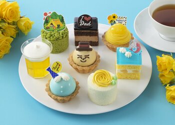 【銀座コージーコーナー】思わず笑みがこぼれる、父の日限定スイーツ♪キャンプや釣り、ビールがモチーフのプチケーキ詰め合わせが登場