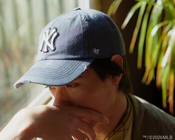 【’47（フォーティーセブン）】ヴィンテージキャップのような風合いを表現した新作コレクションを4月より発売