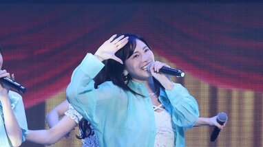 松井珠理奈 キレキレダンスで会場魅了「パレオはエメラルド」披露