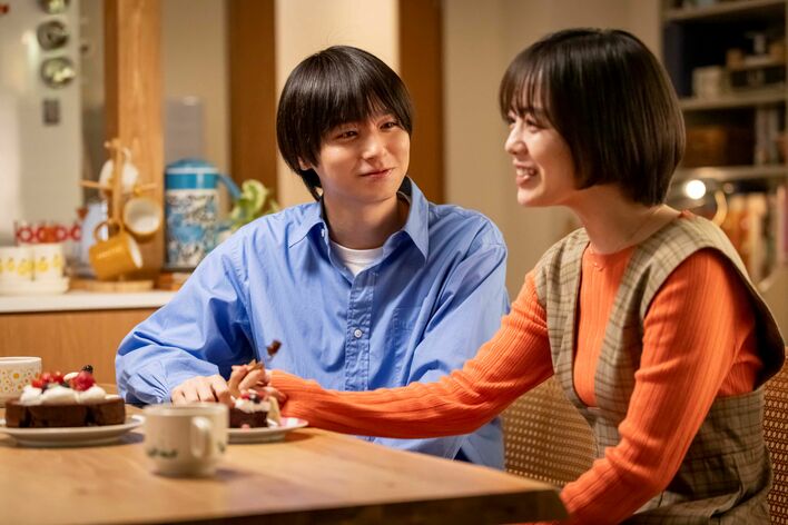 お腹の子と3人で暮らしたい幹太（伊野尾慧）となつめ（伊原六花）！田村（松倉海斗）がその方法を考えて…！？『パラレル夫婦』第11話