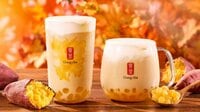 【ゴンチャ新作】もちっと＆とろ～り新食感「おいもパール」が初登場！濃密な甘みを楽しむ「紅はるか ミルクティー」10月8日から期間限定販売