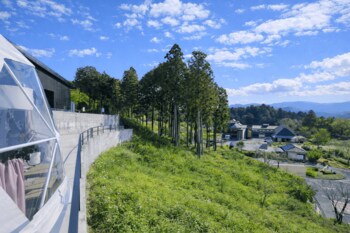 【3月27日オープン】忍者の里・伊賀の秘湯に「温泉×グランピング」の新拠点。1日4棟限定『glamparkさるびの温泉』誕生！