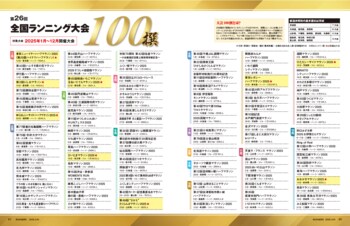 にしおマラソンが「第26回全国ランニング大会100撰」に初選出