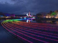 コレが1日1回限定のレア演出！三重県桑名市のテーマパーク「なばなの里」イルミネーション…プロが勧める点灯の瞬間『ウラマヨ！』