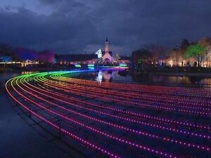 コレが1日1回限定のレア演出！三重県桑名市のテーマパーク「なばなの里」イルミネーション…プロが勧める点灯の瞬間『ウラマヨ！』