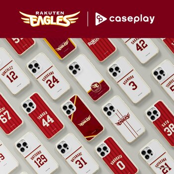 対応機種数/コラボ数/デザイン数でNo1を誇るcaseplayから 日本プロ野球「東北楽天ゴールデンイーグルス」のチームロゴ＆背番号デザインが7デザイン×160機種以上のラインナップで登場！