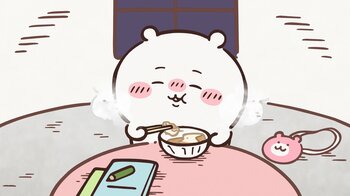 アニメ『ちいかわ』　第348話「湯豆腐／山登り」