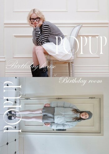 【Birthdayroom × Birthdayhouse】2026AW POPUP STORE開催決定！