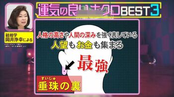 恋愛、仕事、人望、お金に恵まれるホクロを「顔相占い」師・岡井浄幸が紹介！