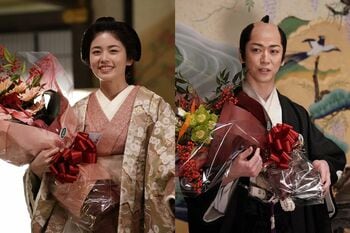 小芝風花＆亀梨和也がクランクアップ！「歴史ある『大奥』をみなさんと京都で撮影できたことが本当に幸せ」